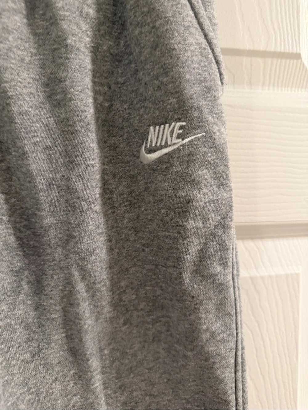 Nike Kids Grey Heather Fleece Joggers